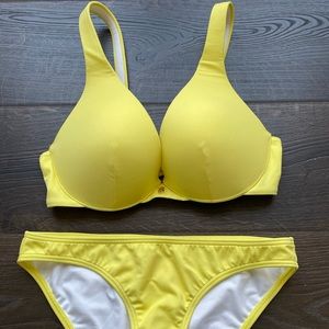 NWT Victoria’s Secret Bikini Swim Set Yellow